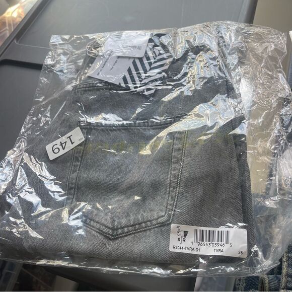 Sandrine Rose / Free People Grey Harem Jeans NWT - Picture 11 of 12